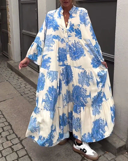 Novara | Robe élégante à coupe fluide